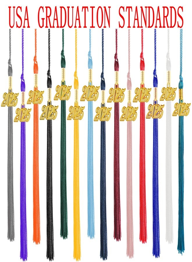 GRADFTY 10 Pieces 2025 Graduation Tassels Bulk, Black Tassels 2025 for Graduation Cap - Image 5
